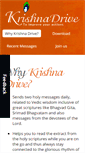 Mobile Screenshot of krishnadrive.com